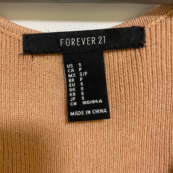 Knit V-Neck Swearer - Picture 3 of 3